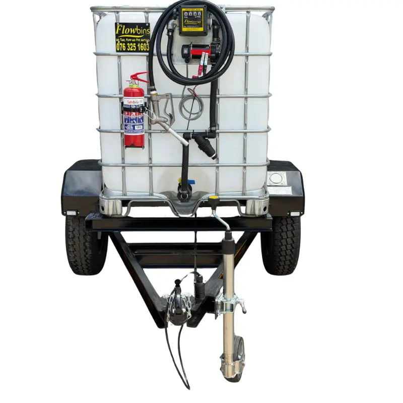 1000l Diesel trailer 50lpm-12v-flowbin unbraked