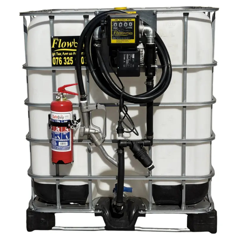 1000l Diesel bowser 56lpm-220v-flowbin unit