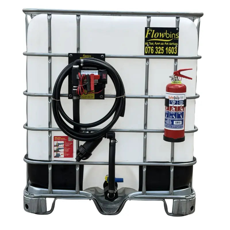 1000l Diesel bowser unit - 40lpm 12v basic Flowbin™