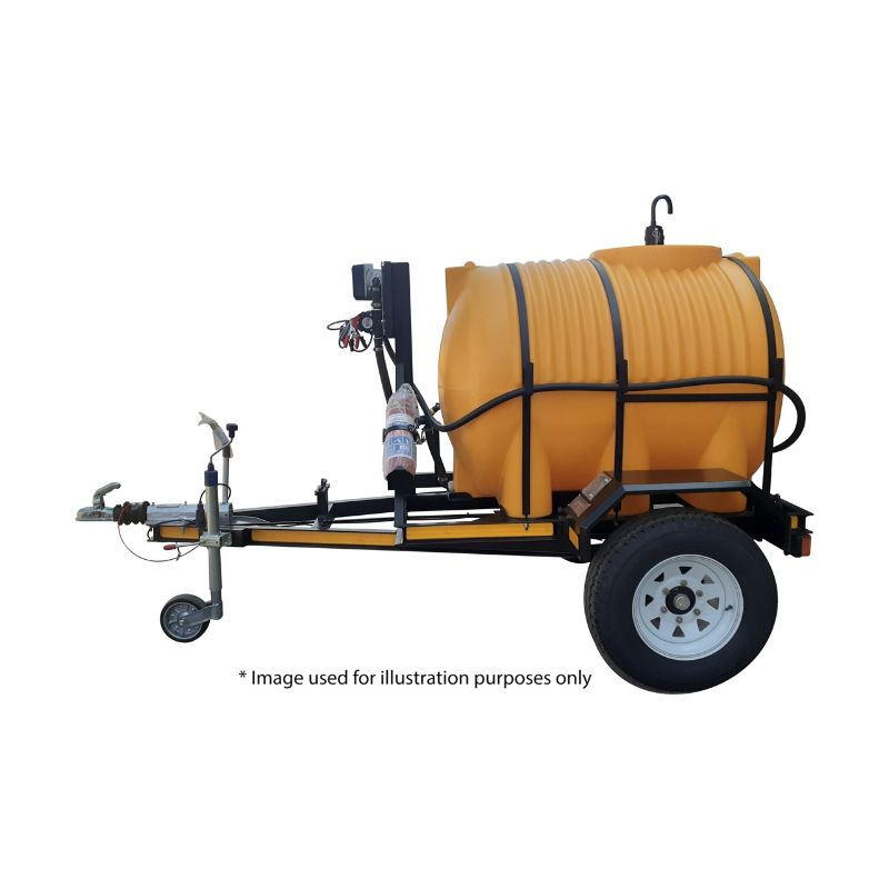 1000lt diesel bowser trailer horizontal units