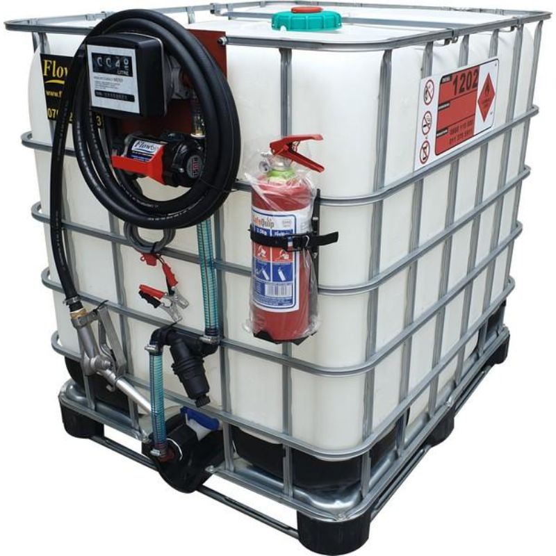 1000lt Mobile Diesel bowser unit -50lpm 12v