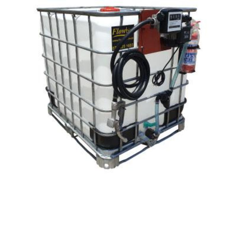 1000lt Mobile Diesel bowser unit -72lpm 220v