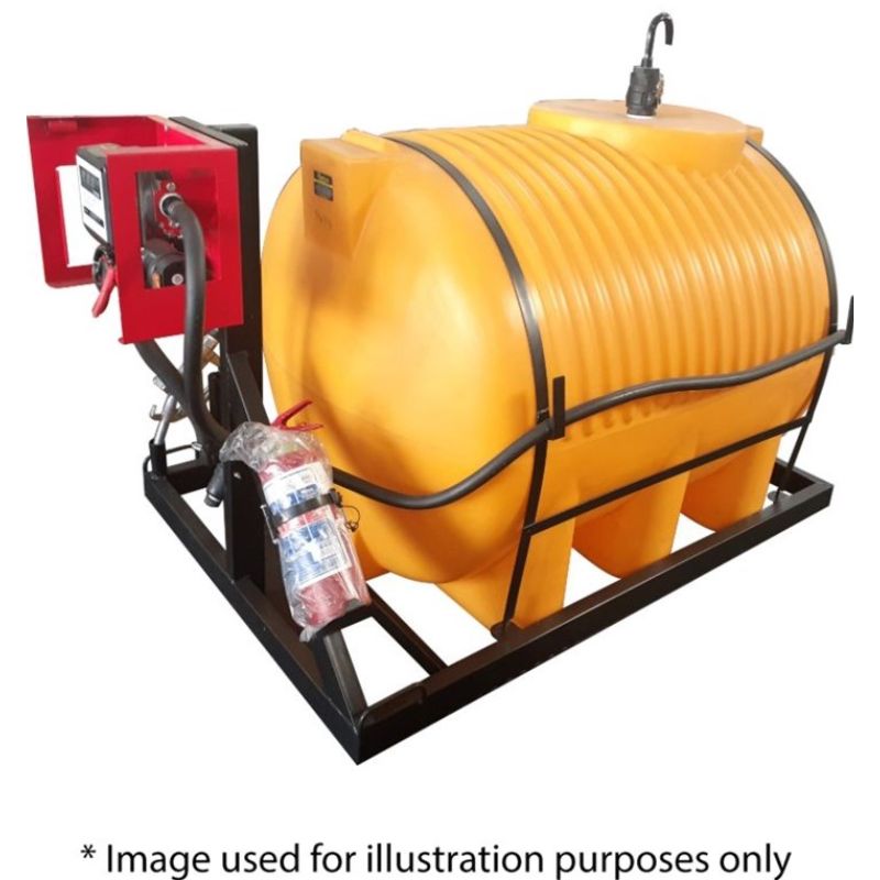 1000l diesel bowser bakkie unit