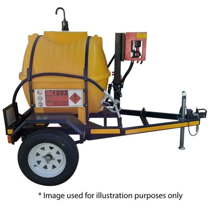 600lt Diesel trailer units