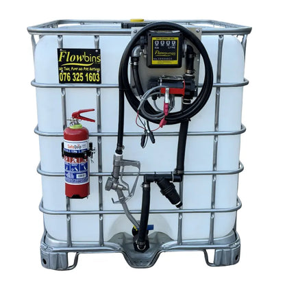1000l Diesel bowser 50lpm-12v-piusi Flowbin™ unit