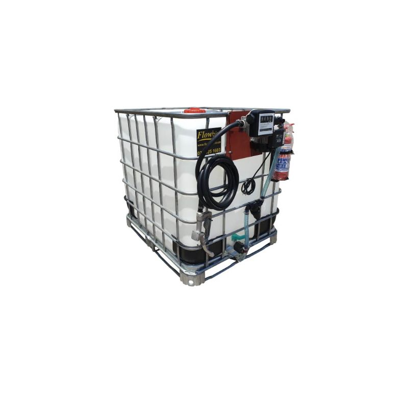 1000l Diesel bowser 56lpm-220v-Flowbin™ unit