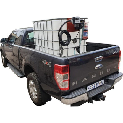 1000l Diesel bowser 72lpm-220v-Flowbin™ unit