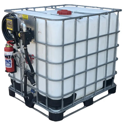 1000l Flowbin Diesel bowser unit - 50lpm Flowpump12v