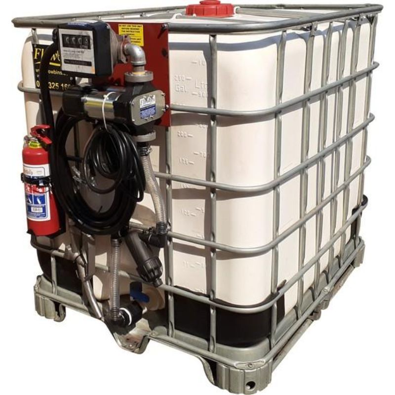 1000l Diesel bowser 85lpm-12v-Piusi Flowbin™ unit