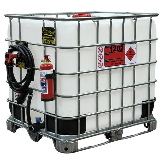 1000l Diesel bowser unit - 40lpm 12v basic Flowbin™