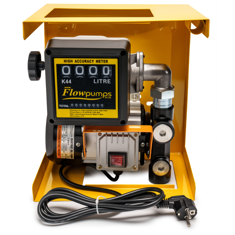 60lpm Diesel Pump Kit 220v with manual nozzle in pump Case