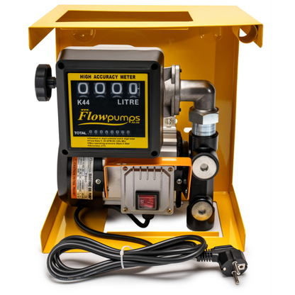 60lpm Diesel Pump Kit 220v with manual nozzle in pump Case
