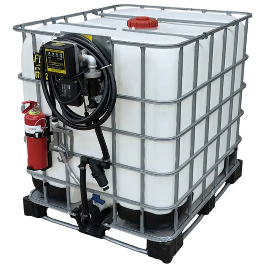 1000l Diesel bowser 72lpm-220v-Flowbin™ unit