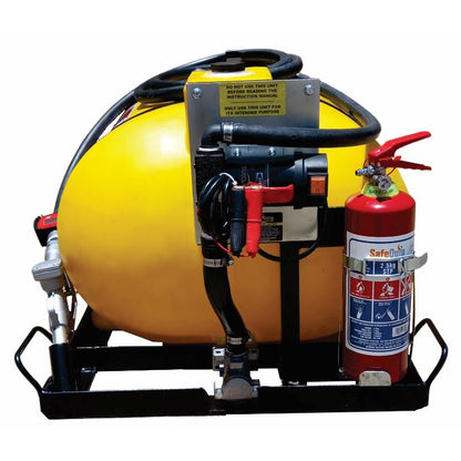 200l Diesel Bowser 40lpm-12v-Exec Horizontal Unit