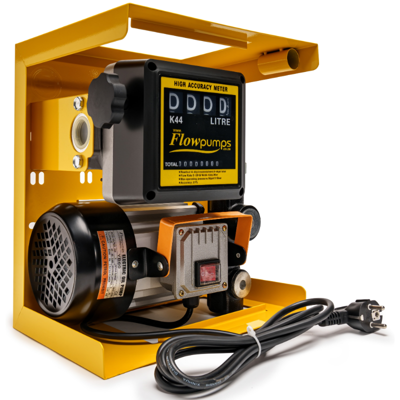 60lpm Diesel Pump Kit 220v with Auto Stop nozzle in pump Case