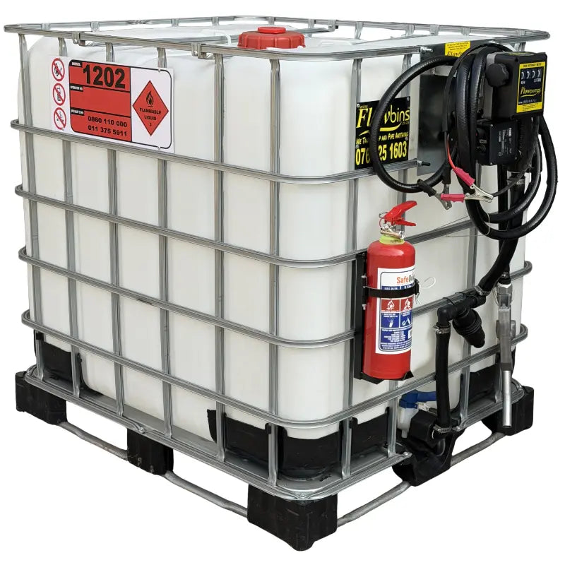 1000l Diesel bowser 56lpm-12v-Flowbin™ unit