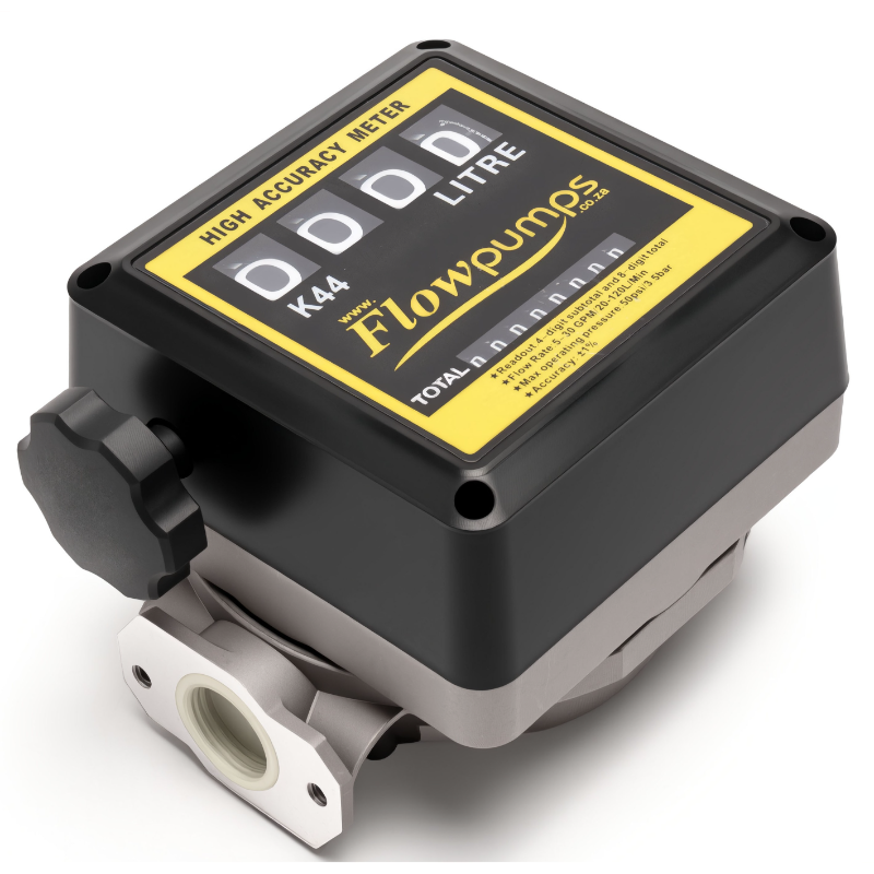 K44 - 4 Digit Flow meter Flowpumps