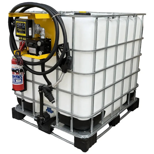 1000l Diesel bowser 70lpm-12v- FPD Auto Stop Nozzle Flowbin™ unit