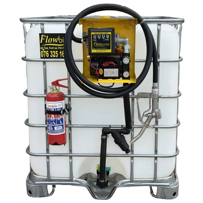 1000l Diesel bowser 70lpm-12v- flowpump Flowbin™ unit