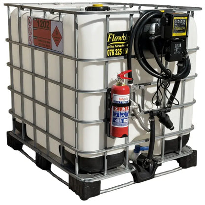 1000l Diesel bowser 56lpm-220v-flowbin unit