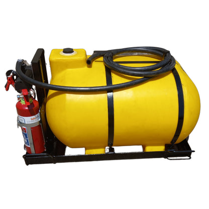 200l Diesel bowser 40lpm-12v-basic horizontal unit
